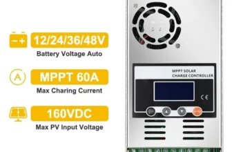 CONTROLADOR SOLAR MPPT ECGSOLAX 60A