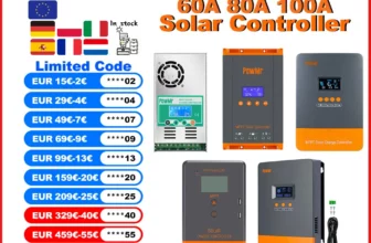 CONTROLADOR SOLAR MPPT POWMR 100A