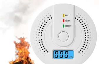 DETECTOR DE MONOXIDO DE CARBONO A PILAS