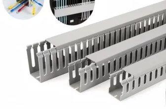 CANALETA RANURADA PARA CABLEADO