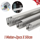 CANALETA RANURADA PARA CABLEADO